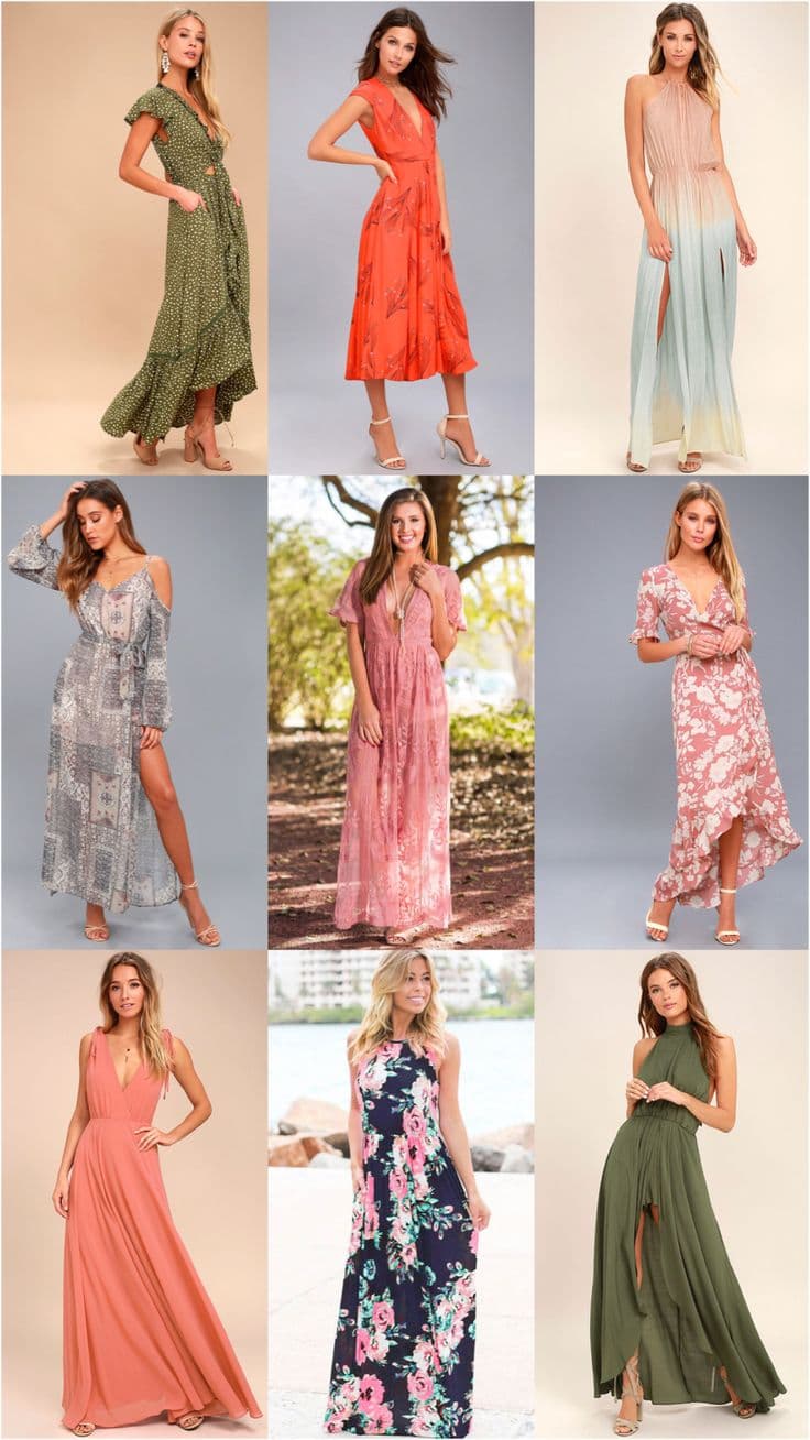 Warm-weather outfit inspiration for an outdoor celebration