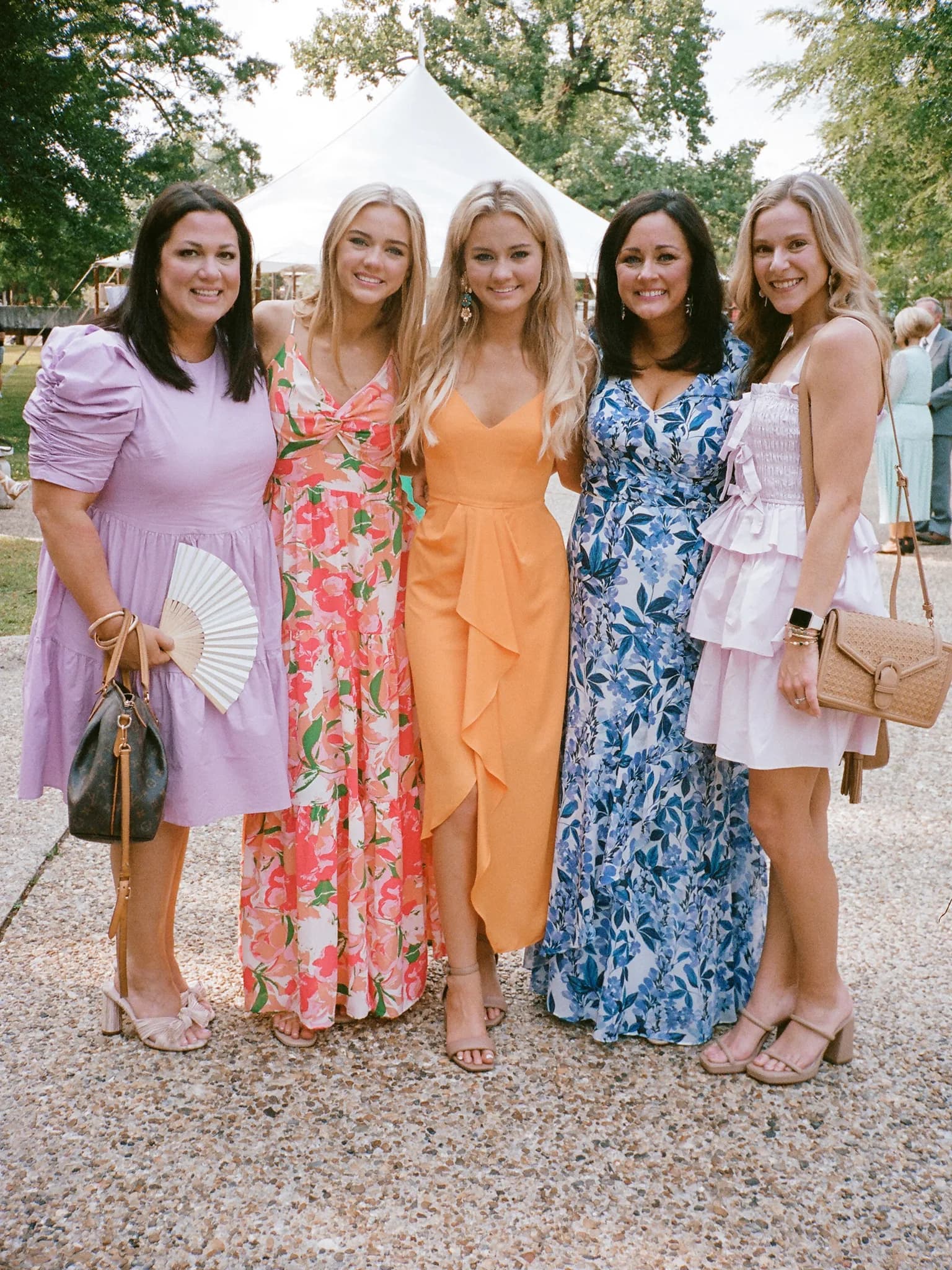Warm-weather outfit inspiration for an outdoor celebration